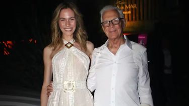 Elina Costantini y su esposo Eduardo esperan su primer hijo juntos