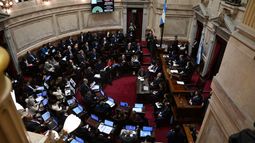 Sesión en el Senado