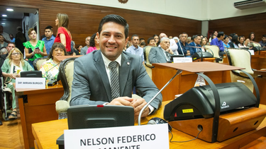 Diputado provincial Nelson Federico Manente.