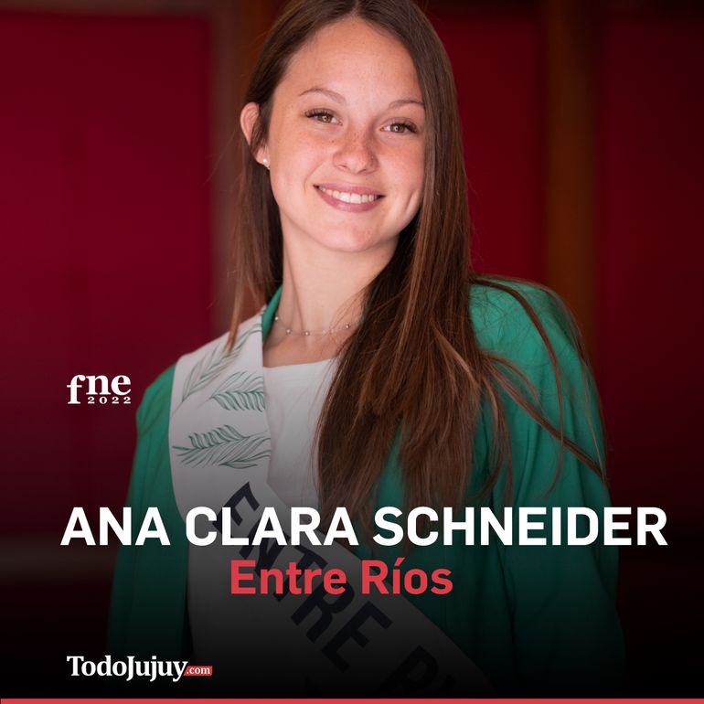 Ana Clara Schneider - Entre Rios.
