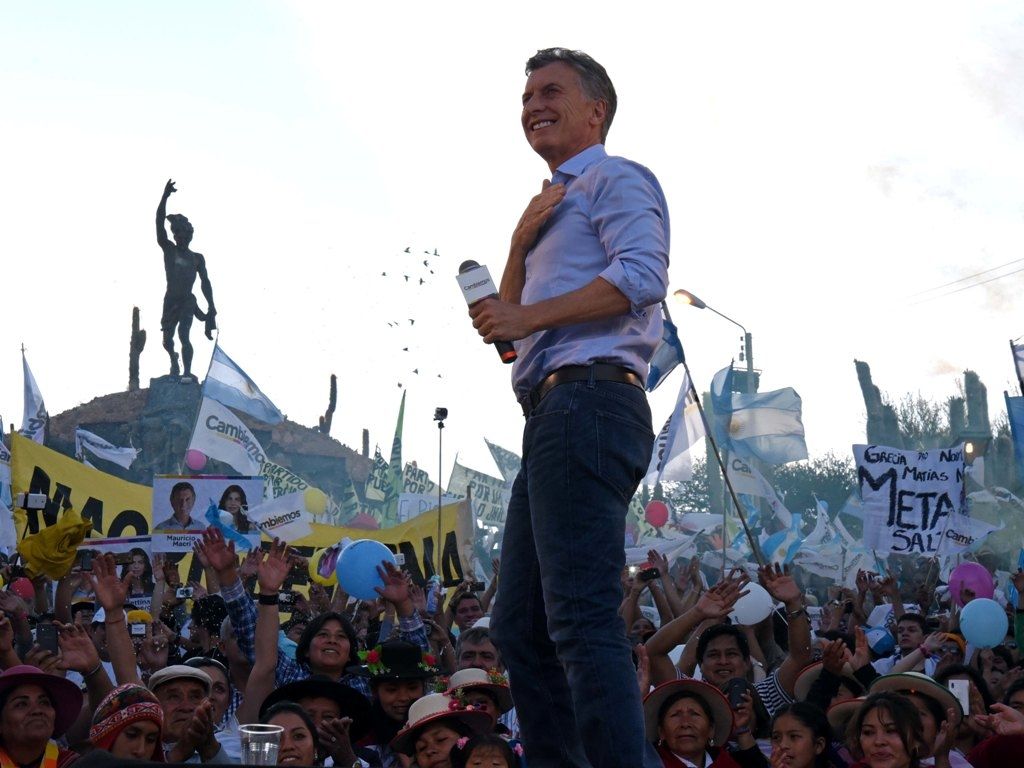 Macri en Humahuaca