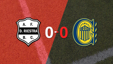 Dep. Riestra y Rosario Central no se hicieron daño y empataron sin goles