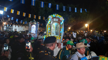 La Virgen de Punta Corral llegó a Tumbaya