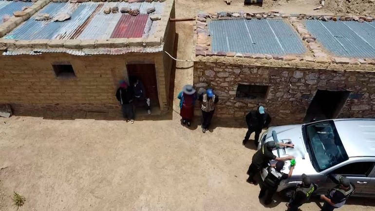 El operativo se realizó tras más de un año y medio de investigación de la banda narco. /Foto: Prensa Gendarmería