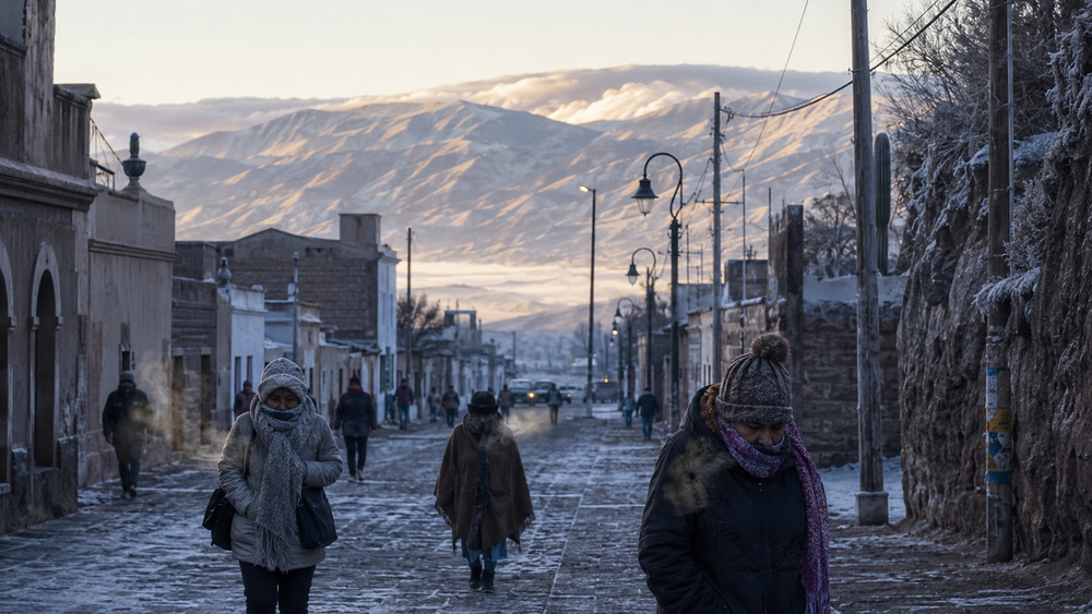 Frío en Jujuy.