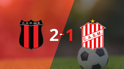 San Martín (T) cayó 2-1 en su visita a Def. de Belgrano