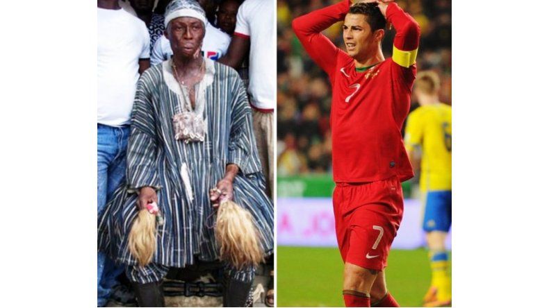 ¿Embrujaron a Ronaldo?