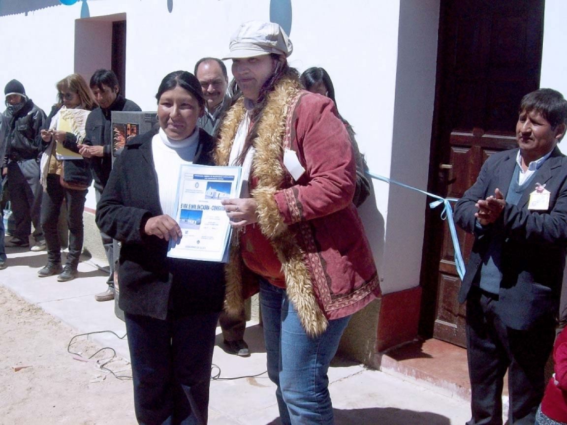 Entrega de viviendas