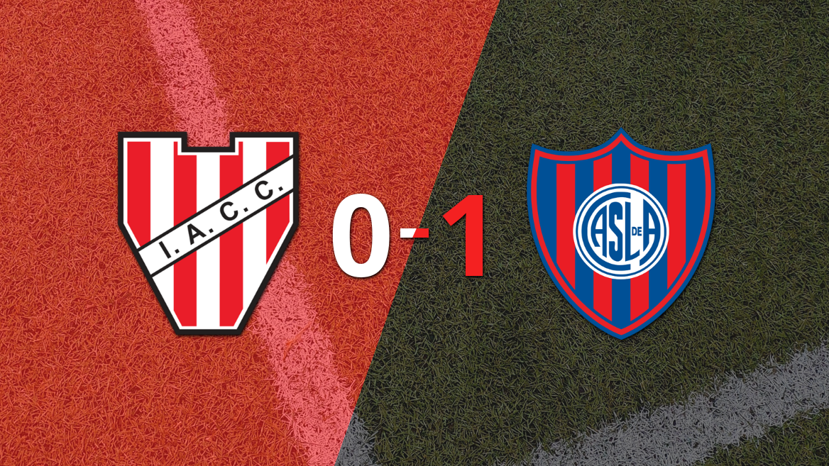 con gol de penal de andres vombergar, san lorenzo se impuso 1 a 0 ante instituto