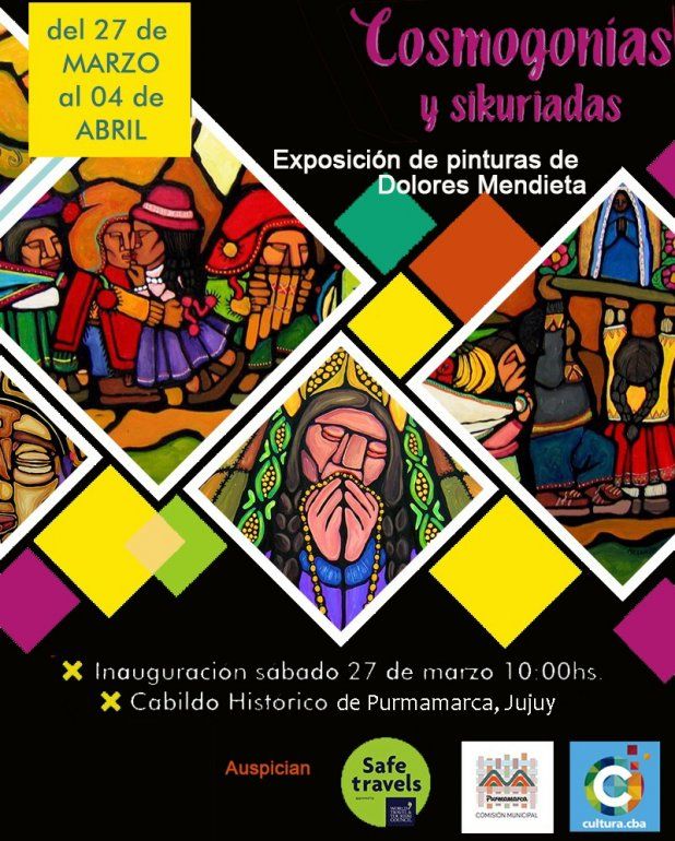 La artista Mendieta en Purmamarca