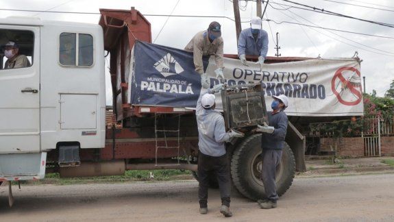 Palpalá: operativo descacharrado para ir contra el dengue
