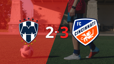 En un partido increíble, FC Cincinnati le ganó a CF Monterrey por 3 a 2