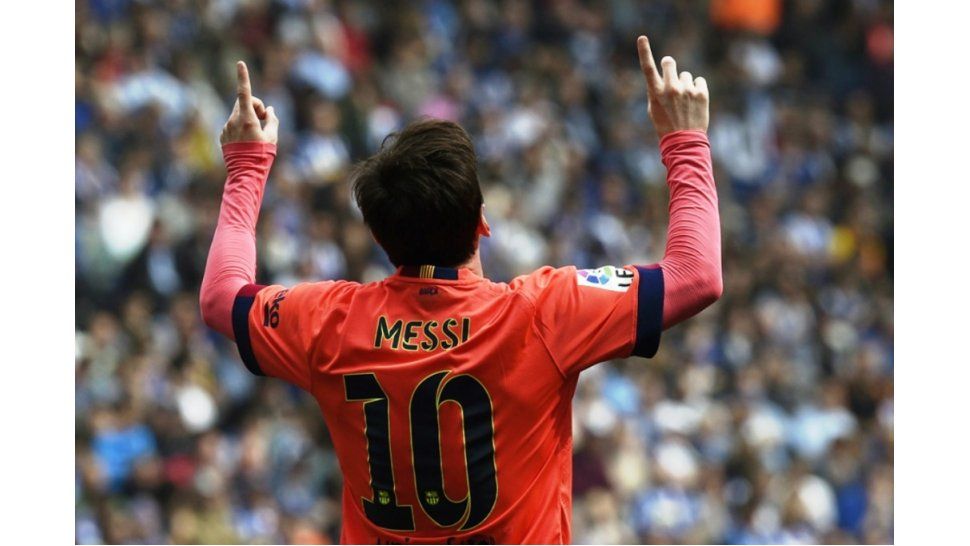 Gol de Messi en el derby