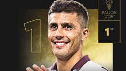 Rodri Hernández es el ganador del Balón de Oro 2024.