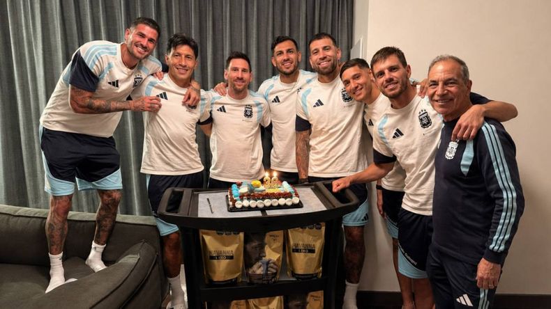 La sorpresa de la Scaloneta a Messi por sus 39 años