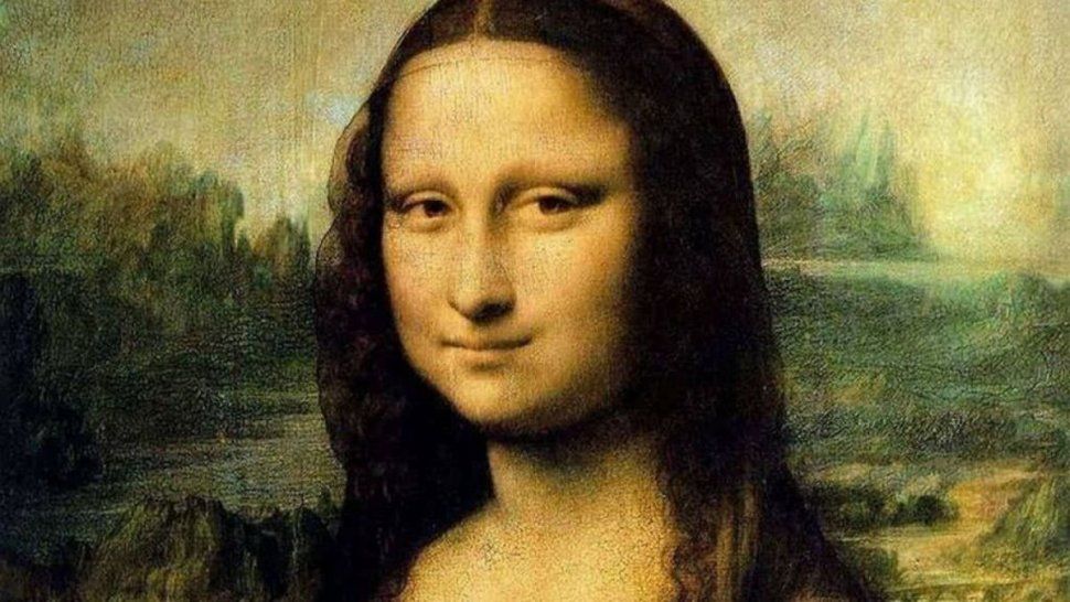 Encontró a la Mona Lisa en el cole e hizo estallar de risa a todos