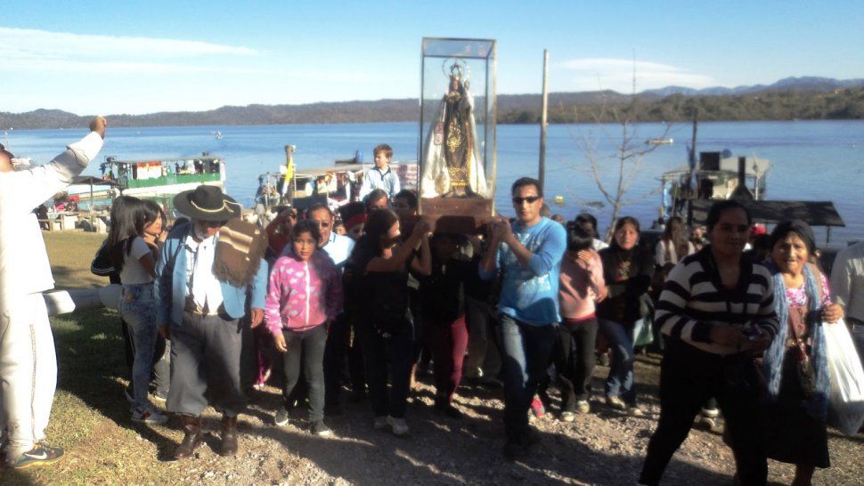 La Virgen del Carmen peregrinará por los diques Las Maderas y La Ciénega