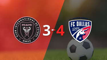 Inter Miami no pudo evitar la derrota y cayó 4 a 3 ante FC Dallas