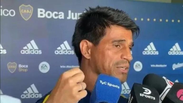 Riquelme sostuvo que se lo ve cómodo en el puesto a Ibarra y además dejó en claro que confían en él para revertir la situación en Boca.