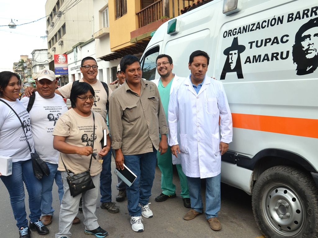 Entrega de ambulancias