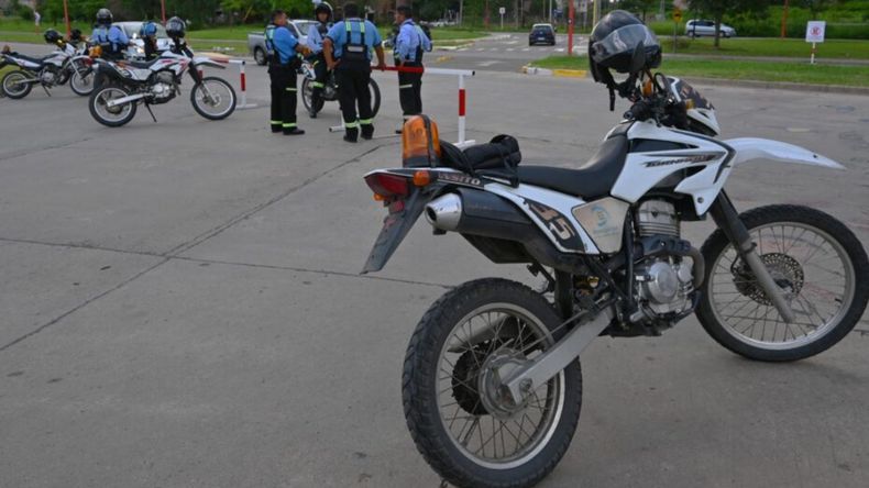 Operativo especial de tránsito en el estadio 23 de Agosto en San Salvador de Jujuy