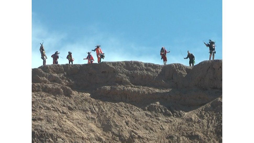 Bajada de diablitos en Uquía
