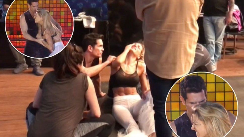 Tremendo accidente de Macarena Rinaldi: la bailarina se lesionó en el ensayo