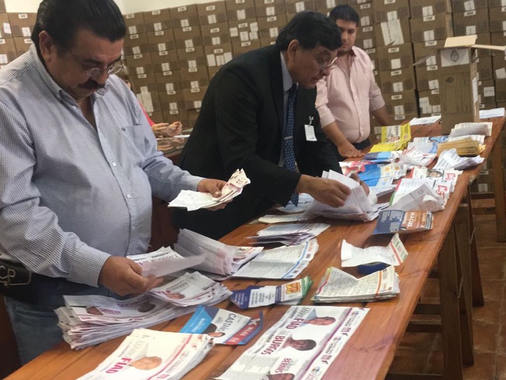 Conteo de votos
