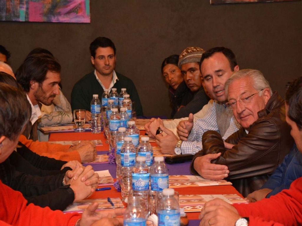 Encuentro con empresarios del norte