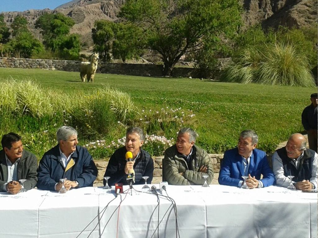 Macri está en Purmamarca