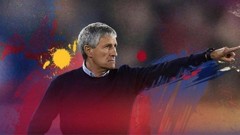 Quique Setién es el nuevo DT del Barcelona