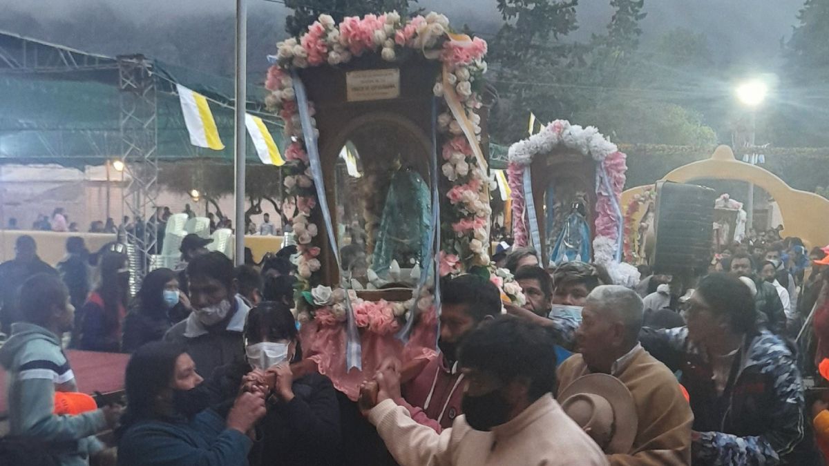 Encuentro de las imágenes en Tumbaya - Foto: Comisión de Devotos