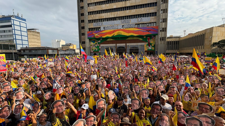 Marcha en Colombia.