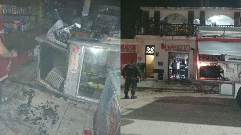 Incendio en el Barrio San Francisco de Monterrico