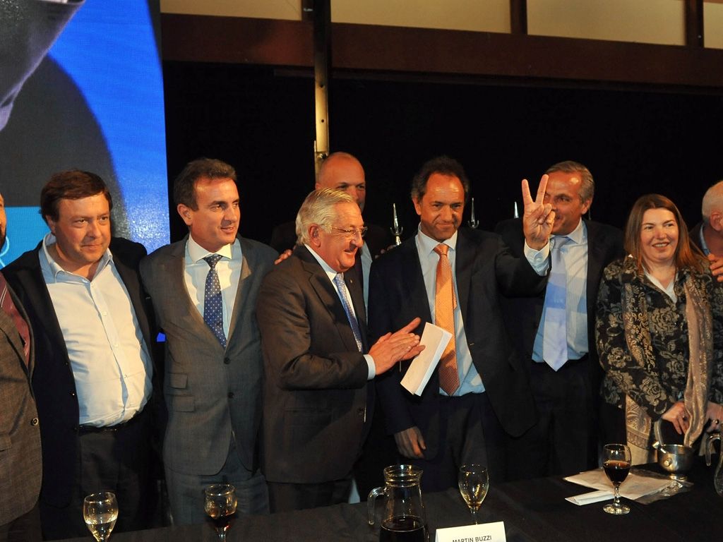 Scioli y Fellner en Neuquén