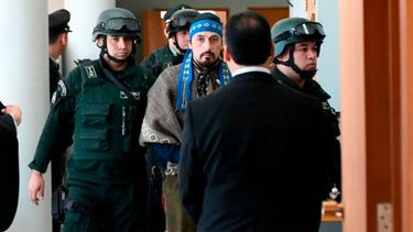 Facundo Jones Huala fue detenido en El Bolsón