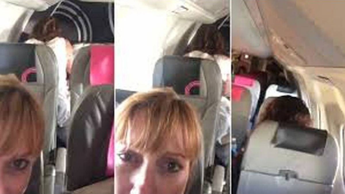 Graban a otra pareja teniendo sexo en un avión rumbo a México