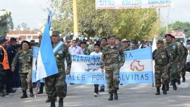 Excombatientes de Malvinas de Jujuy (foto ilustrativa).