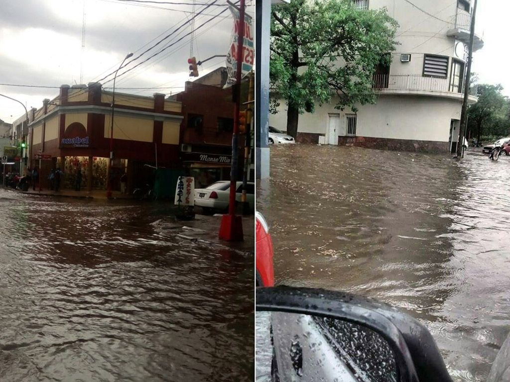 Lluvia torrencial en San Pedro