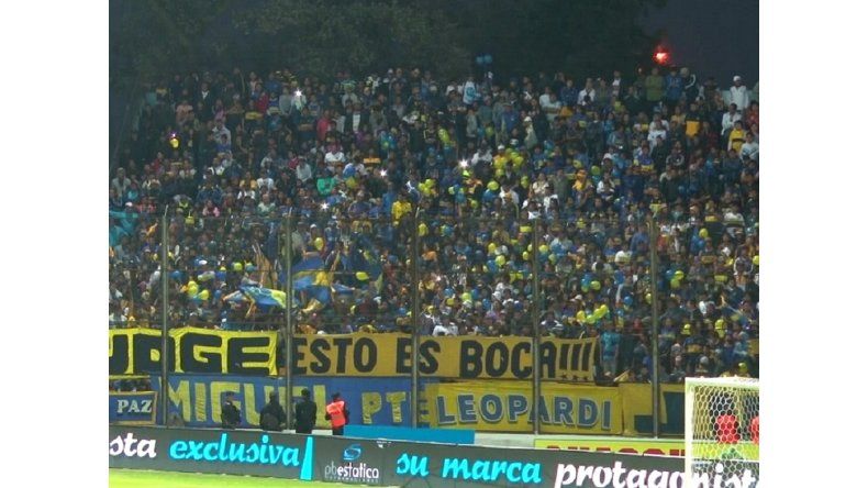 Hinchada de Boca en Jujuy