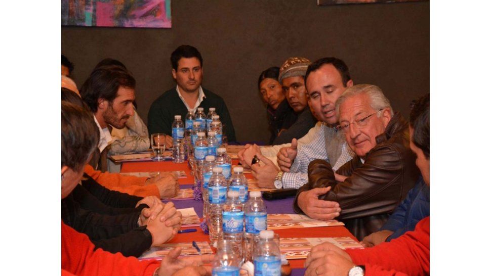 Encuentro con empresarios del norte
