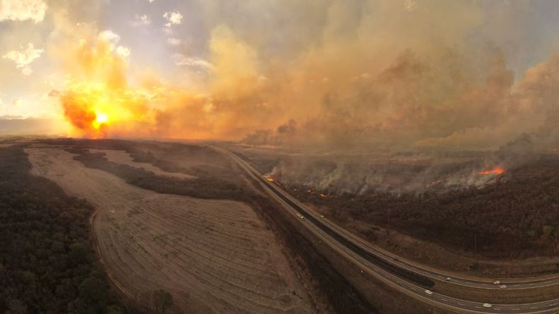 Incendio en Jujuy.
