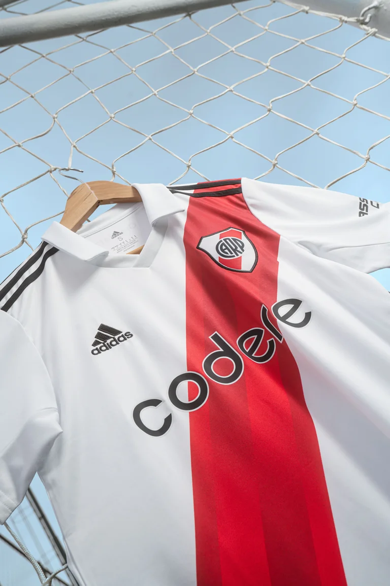 Camiseta de river sin publicidad hot sale