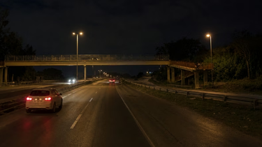 Volcaron y abandonaron el auto tras chocar en la Ruta Nacional 66 - imagen ilustrativa&nbsp;
