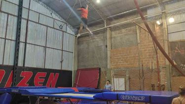 Gimnastas dela Selección Argentina entrenaron en Jujuy
