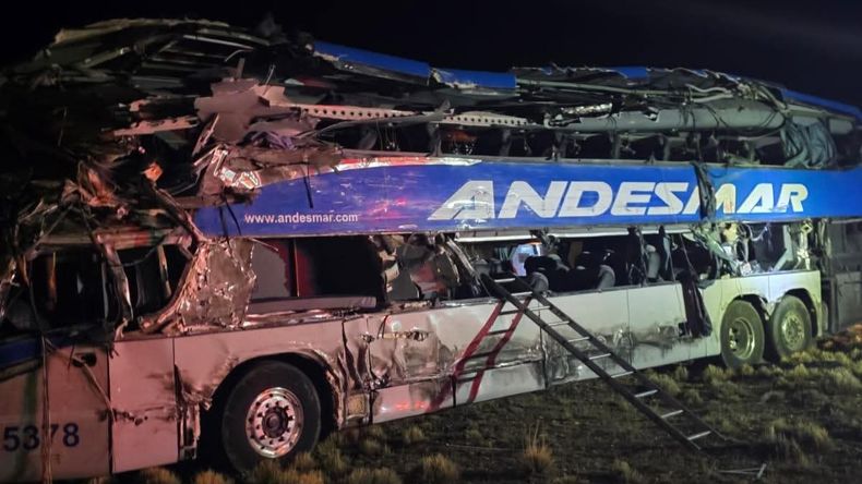 El colectivo salió de Río Gallegos y viajaba a San Salvador de Jujuy.
