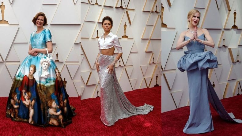Oscar 2022: los mejores looks de la alfombra roja&nbsp;