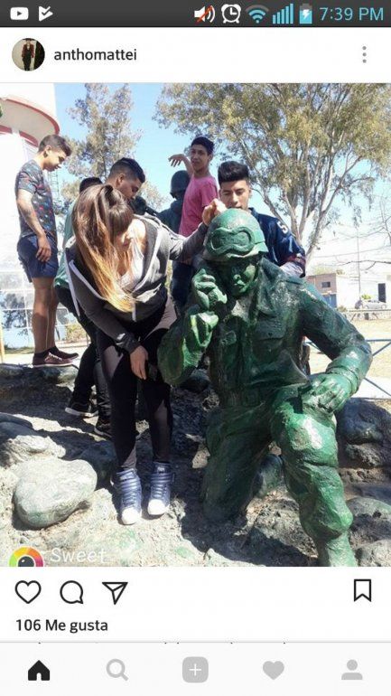 Monumento de Malvinas en Palpalá