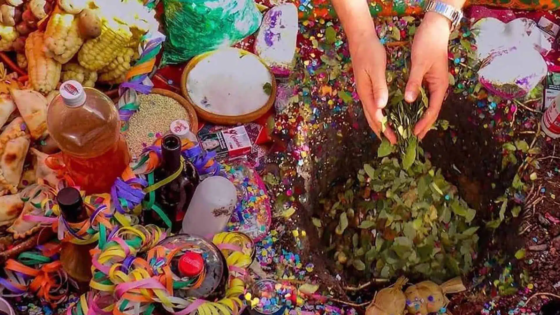 El paso a paso para hacer el ritual de la Pachamama.