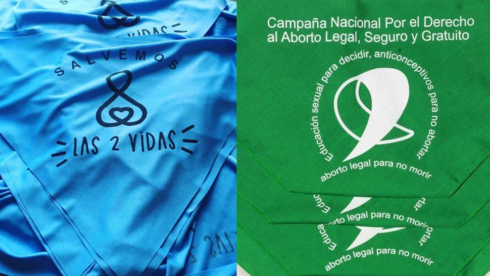 reglamentaron que no esta permitido ir con panuelos celestes ni verdes a las escuelas